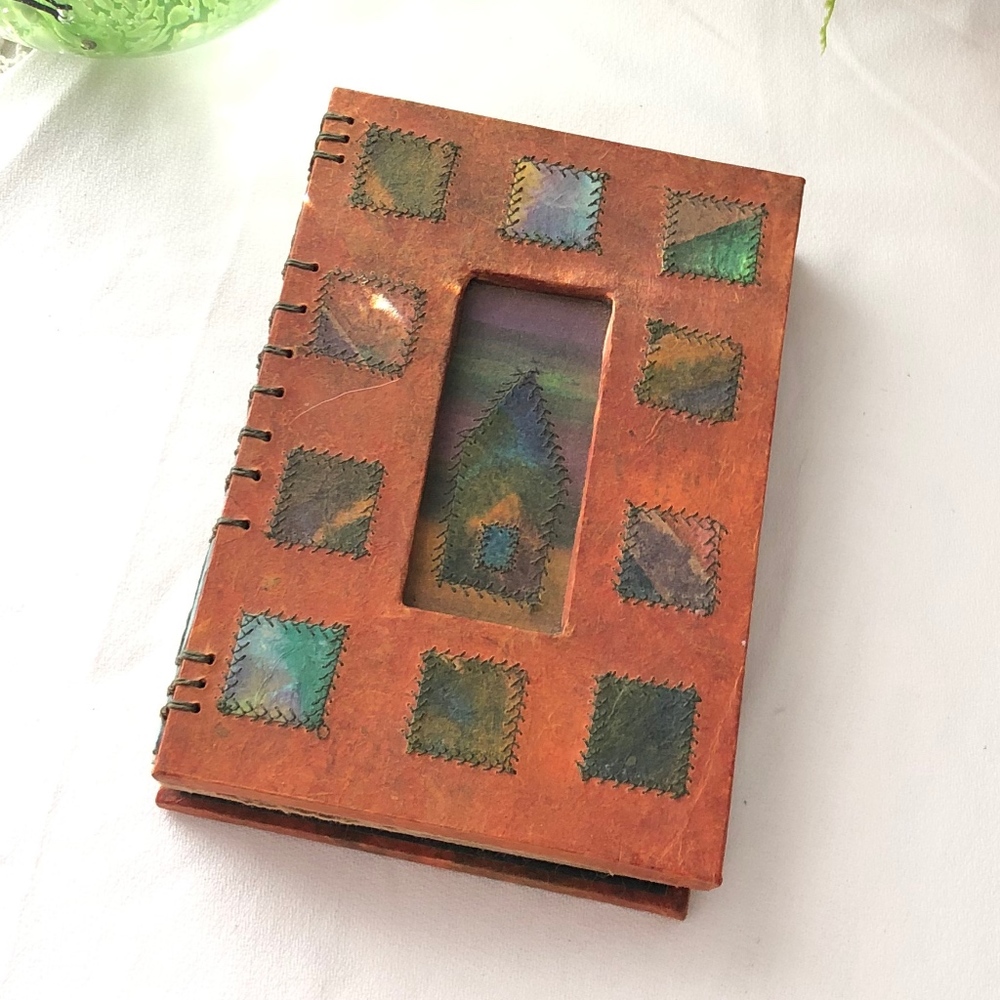 Beautiful Handmade Book; Journal or Guestbook